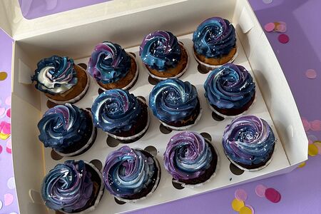 Капкейки №1 Космос ассорти