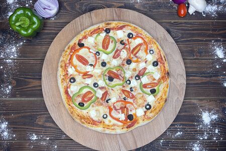 Пицца Греческая маленькая