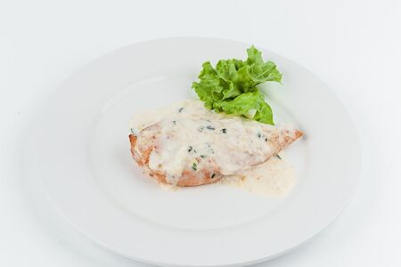 Куриное филе со шпинатом и сыром