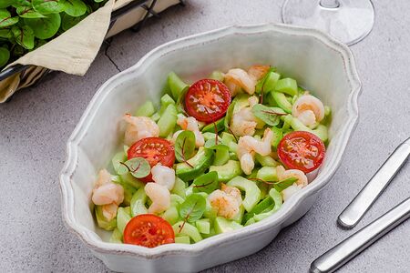 Бора-бора с креветками