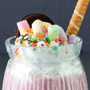 Коктейль клубничный