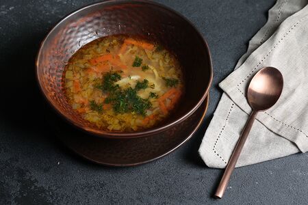 Куриный суп-лапша