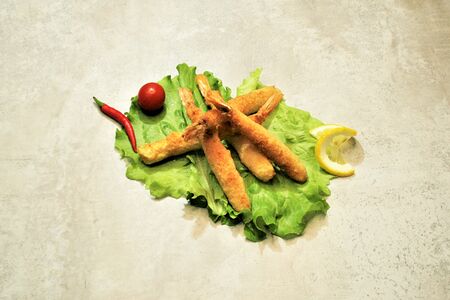 Тигровые Креветки в темпуре