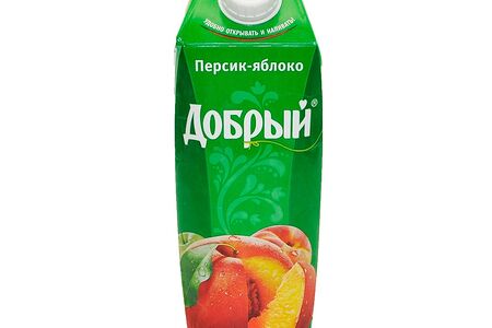 Сок Добрый Персик-яблоко