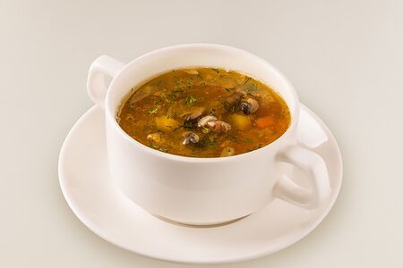 Суп грибной