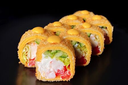 Тортилья темпура с креветкой