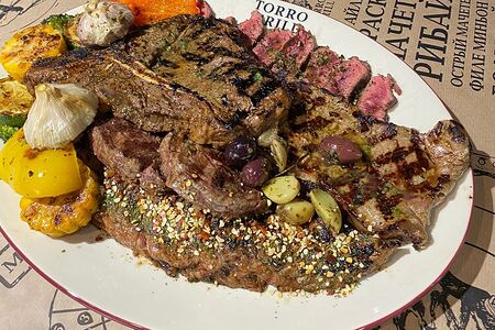 Большое стейк ассорти