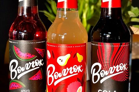 Лимонад Волчок в ассортименте