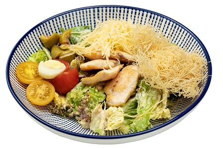 Салат Цезарь с курицей