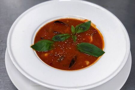 Итальянский суп с морепродуктами