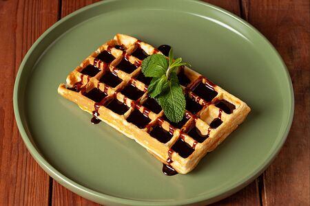 Вафли с шоколадом