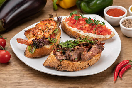 Ассорти брускетт