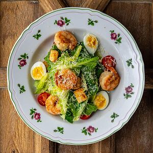 Цезарь с креветками