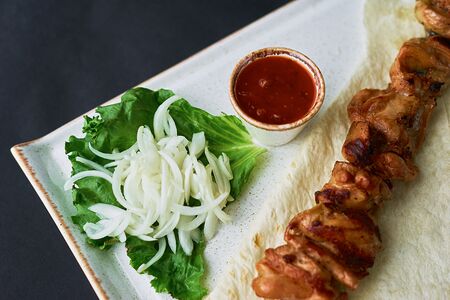 Шашлык из cвинoй шеи