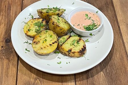 Картофель на гриле