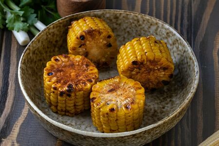 Кукуруза с паприкой на гриле