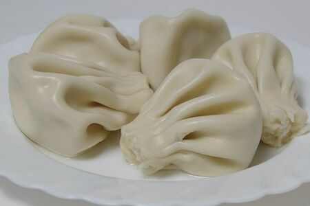 Хинкали с бараниной