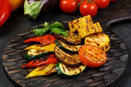 Овощи на углях