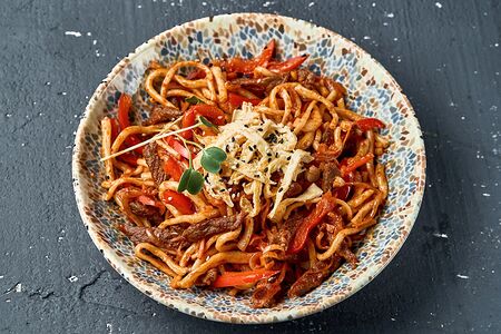 Каурма лагман с телятиной