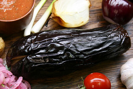 Шашлык из баклажанов