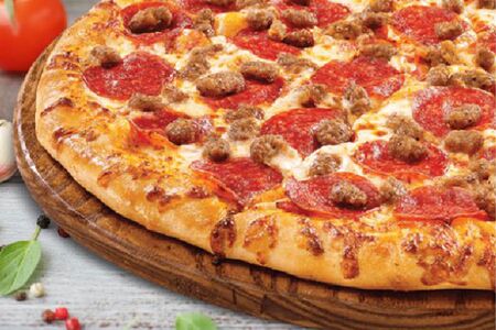 Пицца мясное ассорти