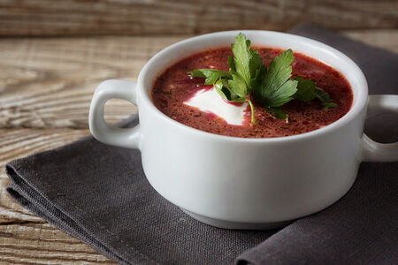 Борщ (суп постный)