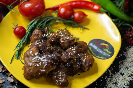 Крылья куриные в кисло-сладком соусе