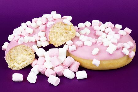 Пончик Маршмеллоудон с маршмеллоу