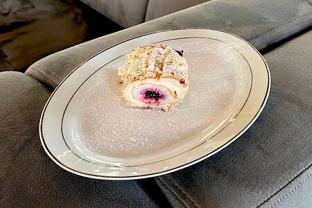 Меренговый рулет