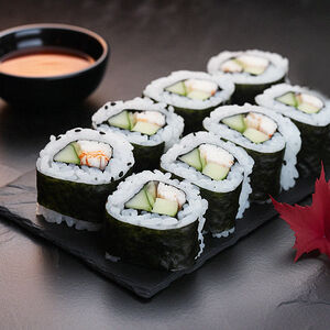 Մանրածովախեցգետնով և պանրով