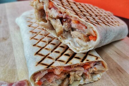 Шаурма с беконом