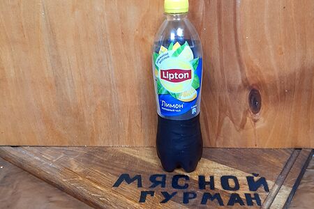 Черный чай Lipton Лимон в бутылке