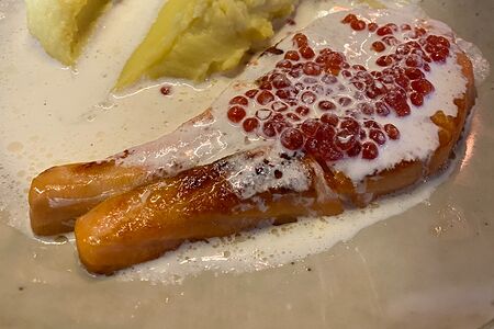 Стейк из лосося