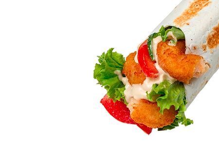 Шаверма с креветками Влаваше