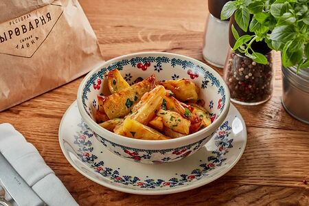 Жареный картофель с луком