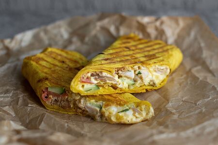 Сырная с цыпленком