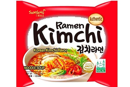 Лапша Samyang Ramen Kimchi со вкусом кимчи