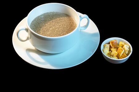 Крем-суп грибной