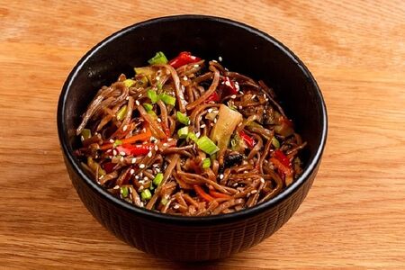 Соба с овощами