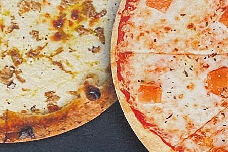 Пицца Грузинская с сыром и томатами