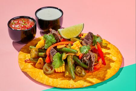 Фахитос с овощами гриль