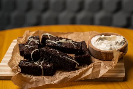 Гренки бородинские