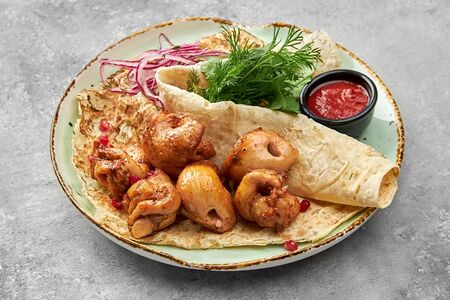 Шашлычок из куриного бедра