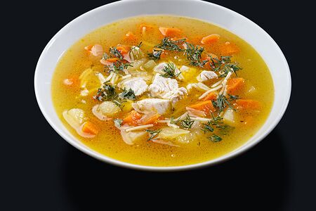 Куриный суп с куриным филе