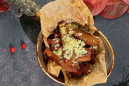 Гренки с сыром и чесноком