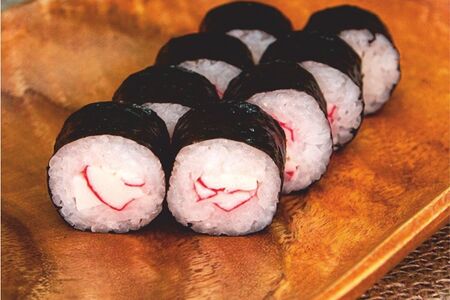 Ролл со снежным крабом