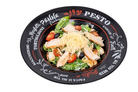 Салат Цезарь с курицей