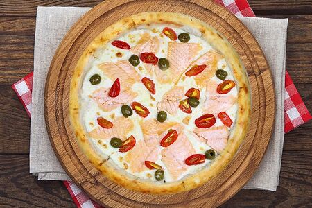 Пицца Лососевый бум