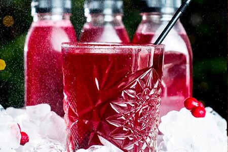 Домашний Клюквенный морс