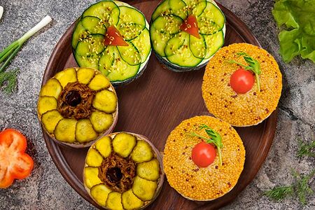 Сет мясных пирожных